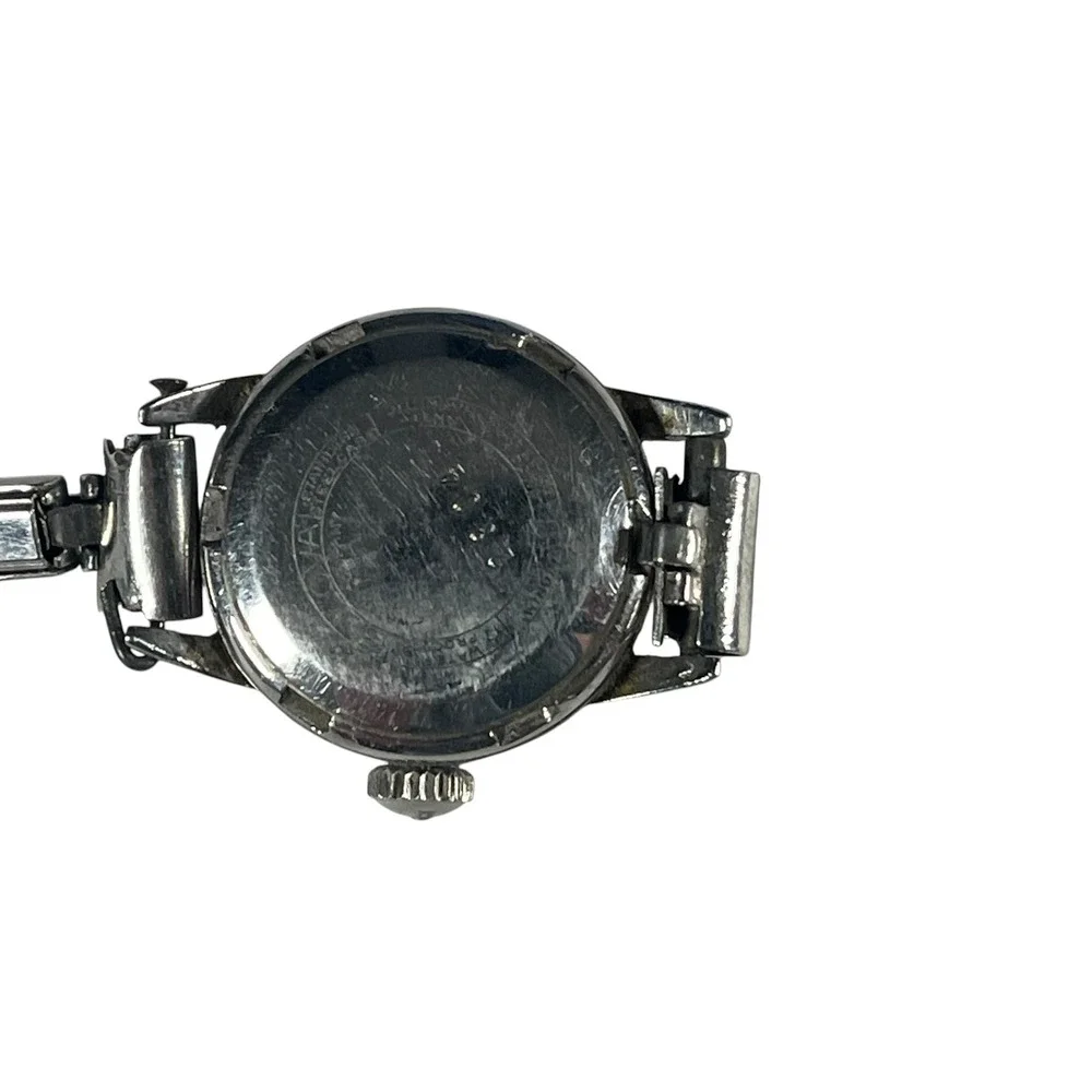 Vintage Bulova Selfwinding Mechanical Women's Watch Silver Tone Bracelet